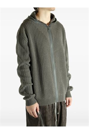 Grey wool hoodie RICK OWENS | RU02E1647KWV34